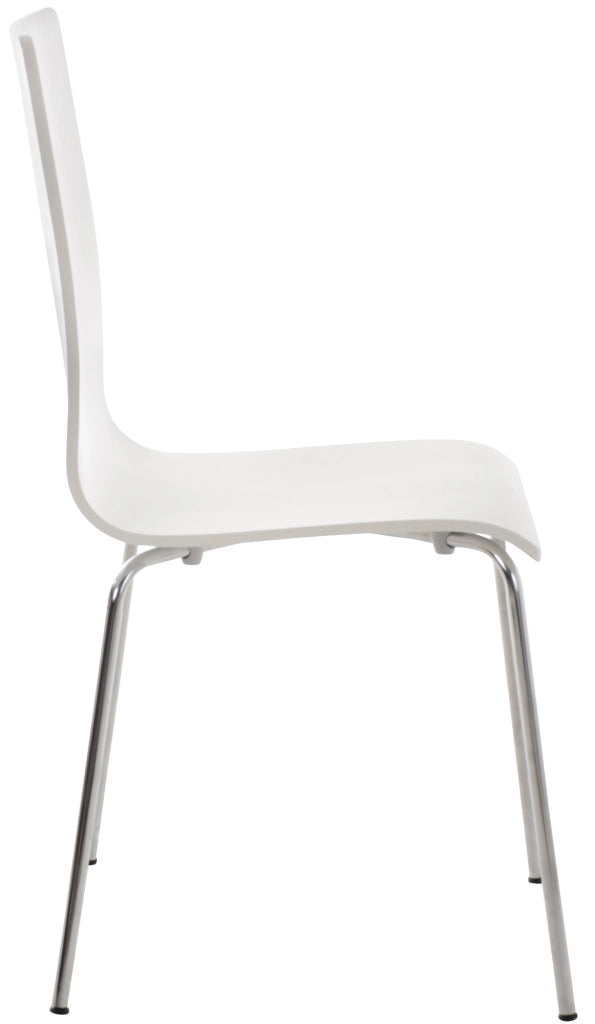 Set 2x Sedie Visitatore PEPE bianco
