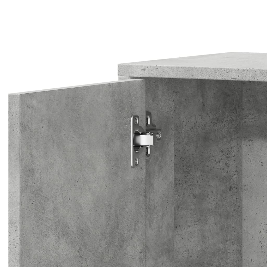 Buffet credenza cassettiera armadio mobile contenitore organizer per cucina soggiorno salotto 60 x 31 x 70 cm legno ingegnerizzato grigio 02_0031963
