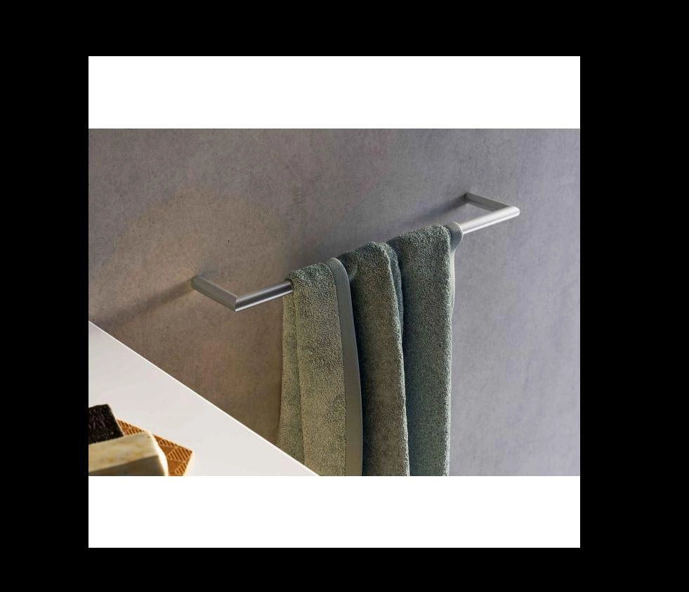 Portasalviette senza placca a muro - serie Gealuna - Inda Finitura:: Cromo, Misure:: 45 cm