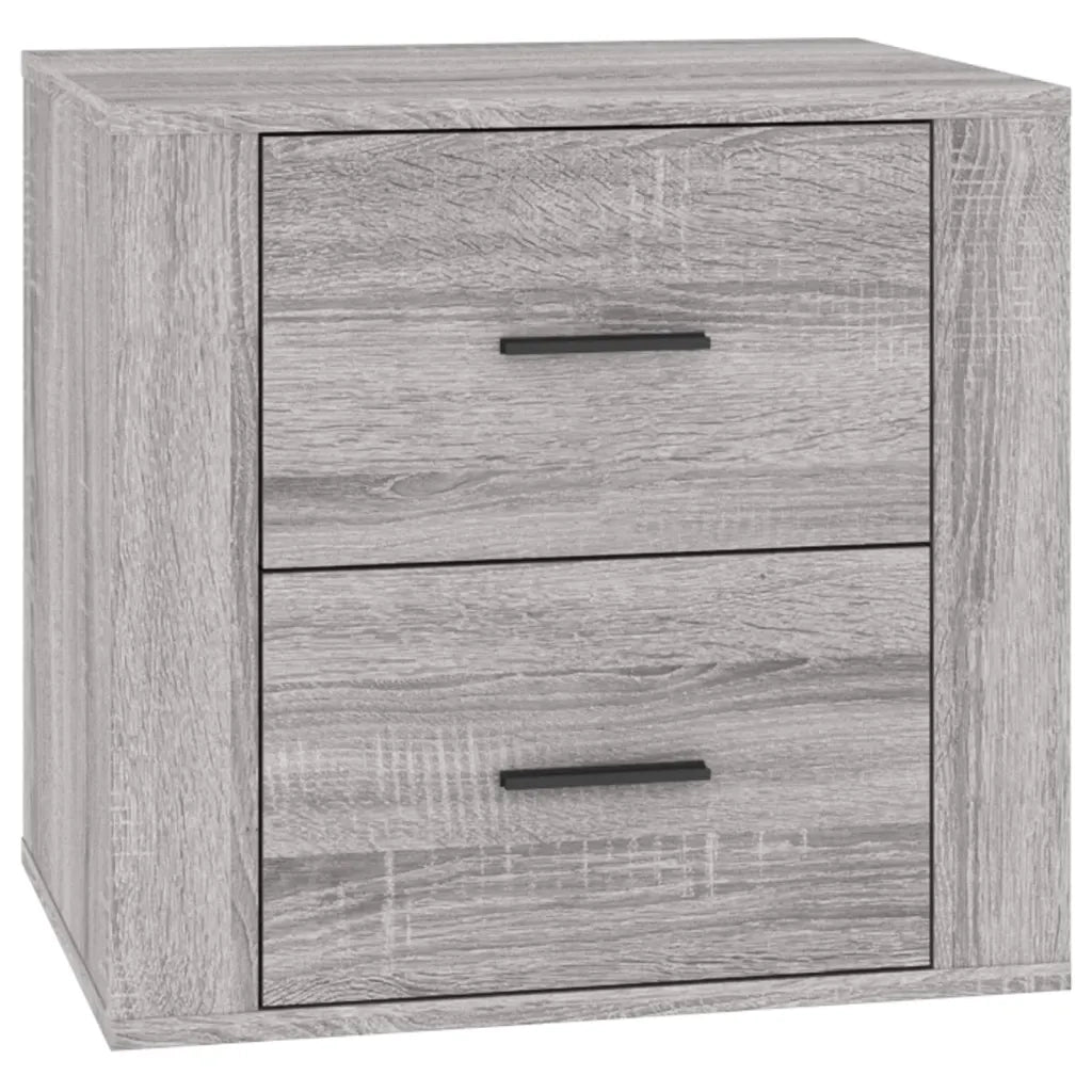 Comodino Grigio Sonoma 50x39x47 cm
