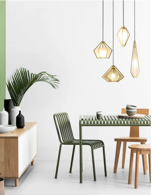 Lampada Da Soffitto Pensile Di Vetro Graffite APP456-1CP