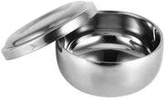 Sacchetto di sapone da barba con coperchio - Scatola per sapone da barba - Antiscivolo - Duraturo - Facile da pulire