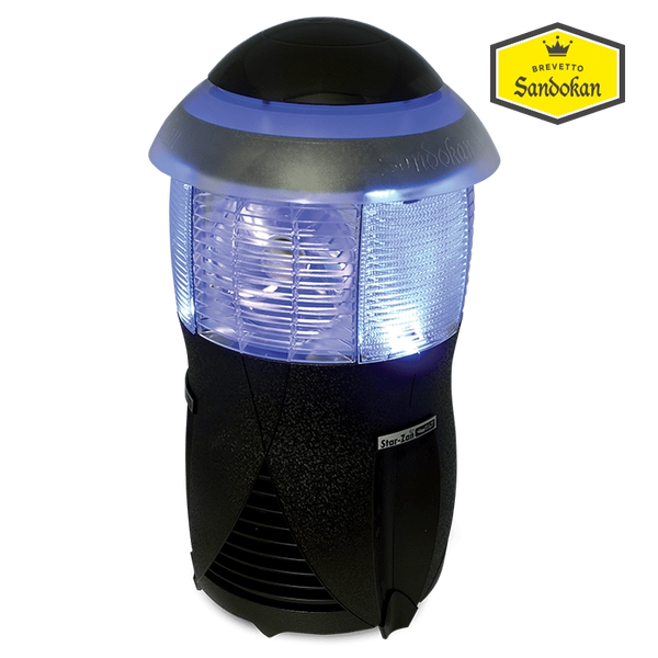Elettroinsetticida "Star-Zan 4.0" ad aspirazione con Led UV resistente all'acqua