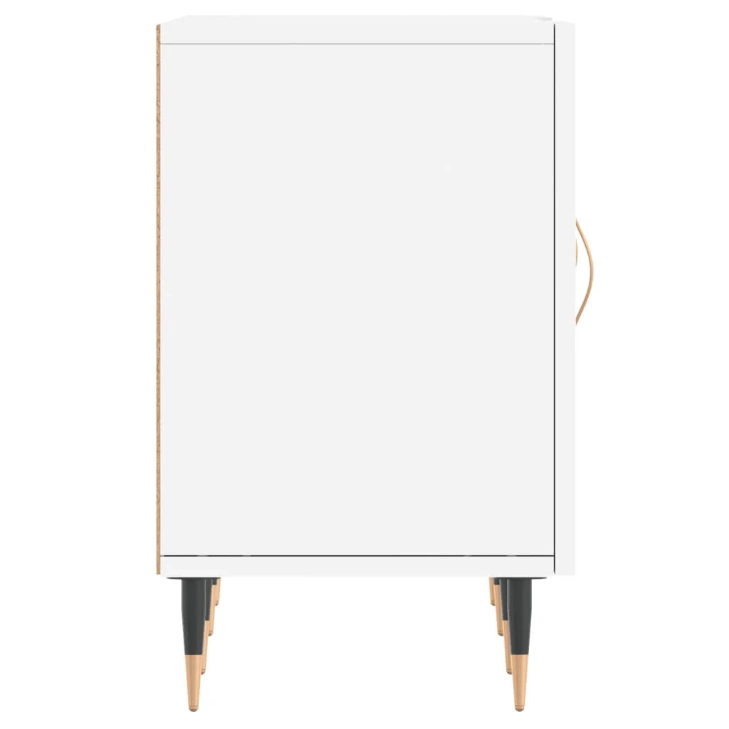 Mobile TV multimediale scaffale TV credenza mobile TV sala da pranzo soggiorno camera da letto 150 x 30 x 50 cm legno ingegnerizzato bianco 02_0025990