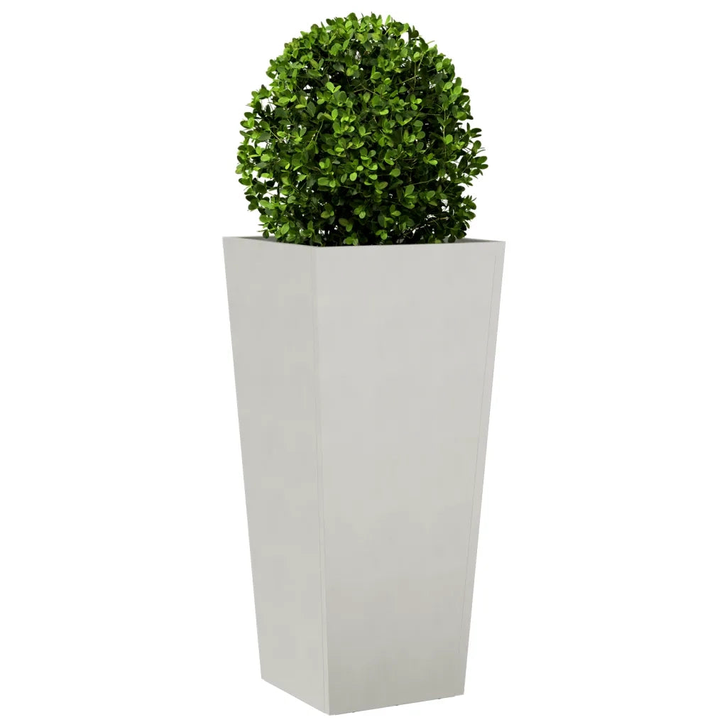 Fioriera da Giardino 35x35x75 cm in Acciaio Inox 851088
