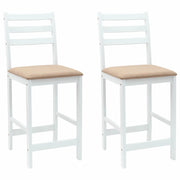Sedie da pranzo 2 pz | Sedie da cucina Bianco 40 x 47,5 x 99,5 cm