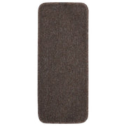 Tappetini Scale 15 pz 60x25 cm Marroni Antiscivolo Rettangolari 340400