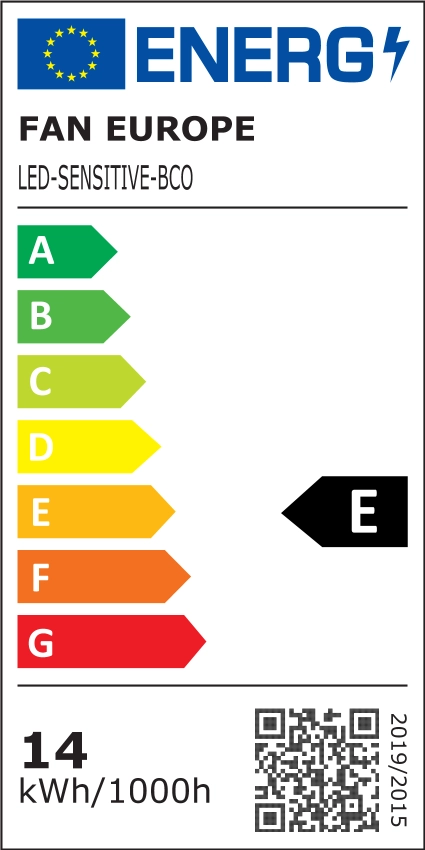Plafoniera da esterno LED 14W SENSITIVE Bianco con sensore di movimento 4000K