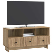 Mobile TV | Armadietto TV | Mobile Porta TV con cassetto Rovere Artigianale 102 x 34,5 x 50 cm
