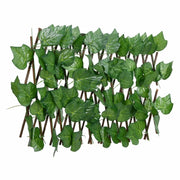 Traliccio Foglie Vite Artificiale Espandibile Verde 180x20 cm