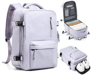 Borsa a mano per bagaglio a mano 40x20x25 cm, per sedia a sedere della cabina, borsa da viaggio per donne, borsa a mano per bagaglio a mano 40x20x25 cm, impermeabile, borsa da viaggio per uomini, borsa a mano per laptop da 14 pollici
