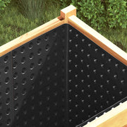 Foglio di drenaggio stampato Nero 1 x 20 m HDPE