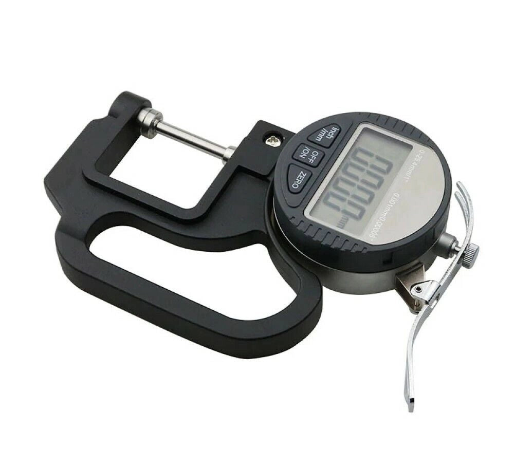 Spessimetro micrometro digitale misuratore di spessore 0-12.7mm con impugnatura