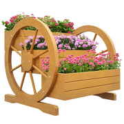 Hochbeet 3 Etagen Wagenrad ¨C zephmum ¨C 62x61x57 cm