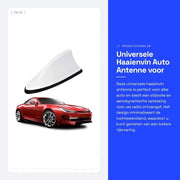 Antenna universale per auto - Radio AM/FM - Design aerodinamico - Dimensioni 17x7x6 cm - Finestra in alluminio - Modello universale