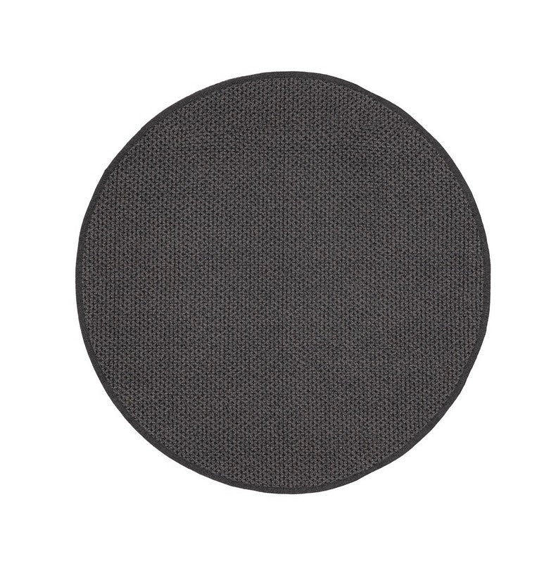 Tappeto da Esterno Ø150x1,1 cm Daya Grigio