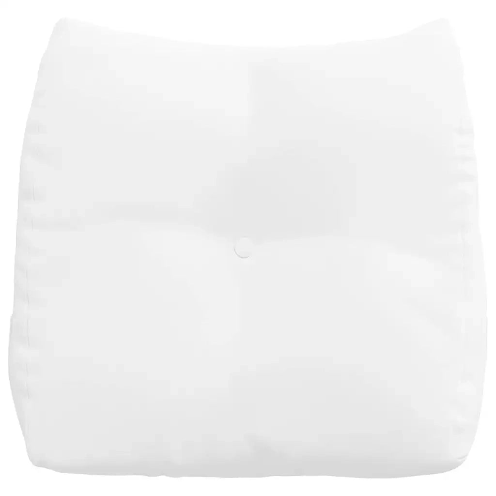 Cuscino per Schiena Bianco 45 x 24 x 50 cm Tessuto 42014365