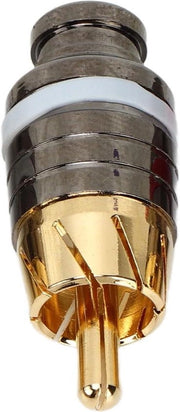 5 pezzi Adattatore Solder Goud Audio Video - Adattatore Portatile Alta Potenza Metallico - Adattatore di Transito Rapido Plug.