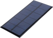 Pannello solare da 1W 3V per illuminazione esterna - Pannello solare con ingresso di ricarica batteria.