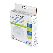 Sensore del soffitto PIR piatto bianco