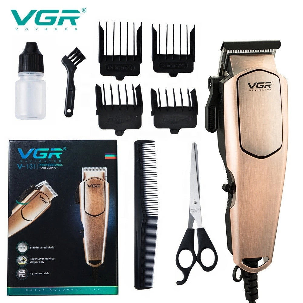 Trade Shop - Tagliacapelli Professionale Con Filo Trimmer Per Uomo Elettrico Clippers V-131 -