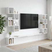 Mensola per TV da muro Bianco 200 x 15 x 94 cm 8012300