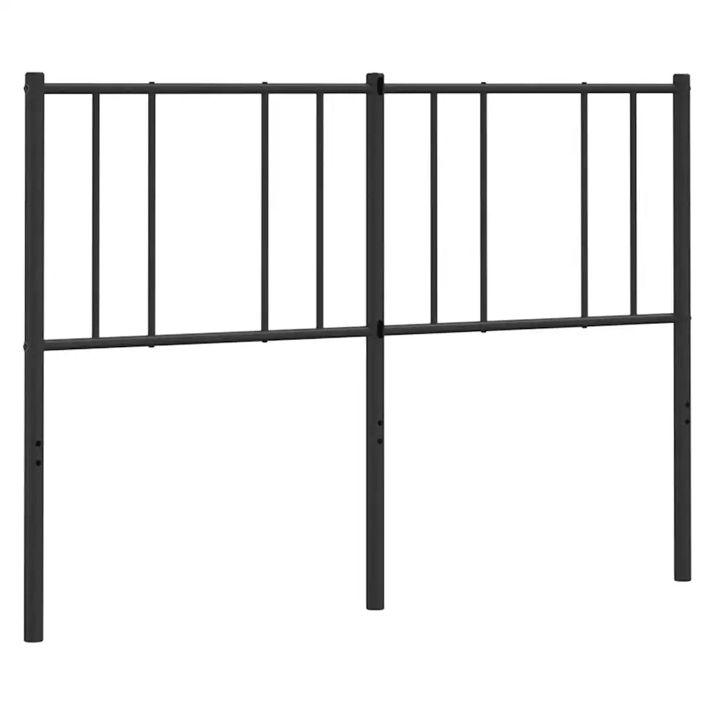 Testiera di Ricambio in Metallo Nero 160 cm 352515