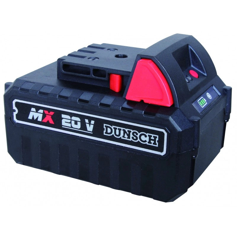 Batteria al litio 20?V?4,0?Ah  indicatore LED carica  Dunsch