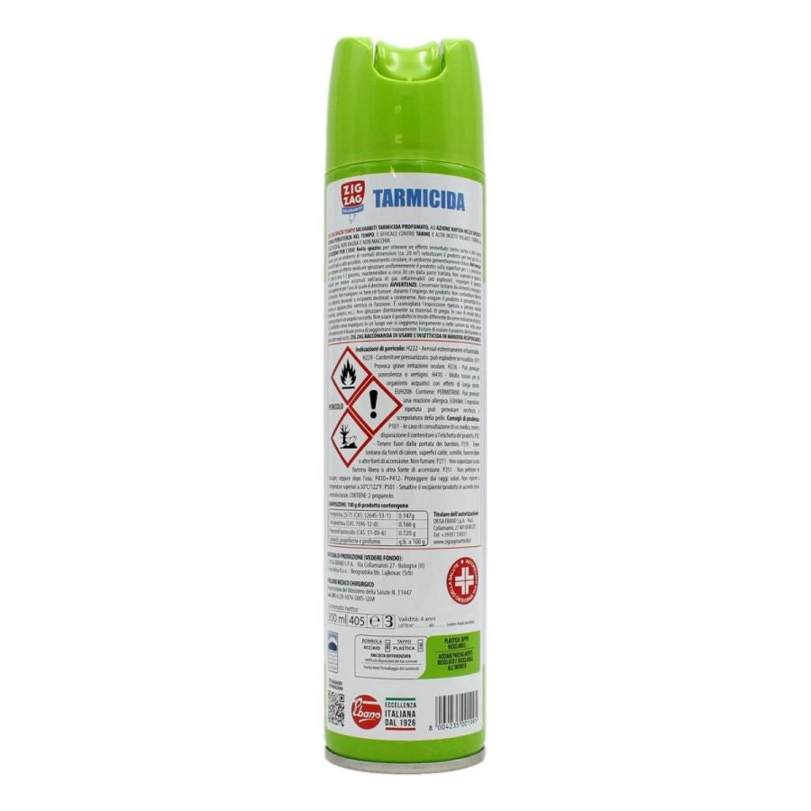TARMICIDA SPRAY SALVAABITI 300 ML ZIG ZAG