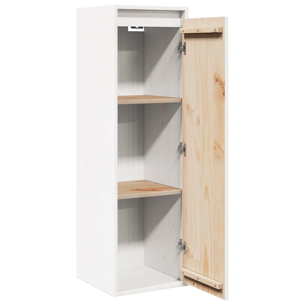 Pensile Bianco 30x30x100 cm in Legno Massello di Pino cod mxl 49463