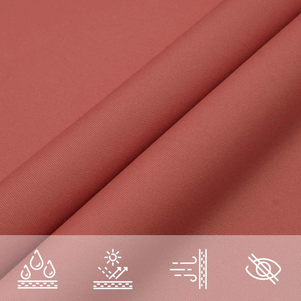 Vela da ombra solare Terracotta 6 x 2,5 m