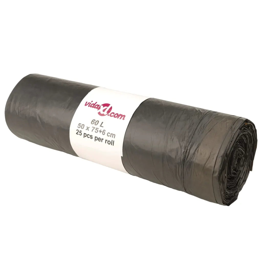 Sacchetti per Cestini con Coulisse 250 pz Neri 60 L CFW6302115