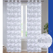 Trade Shop - Tenda Idqual Pannello Singolo Con 8 Borchie Porta Finestra Bastone 140x280 Cm -