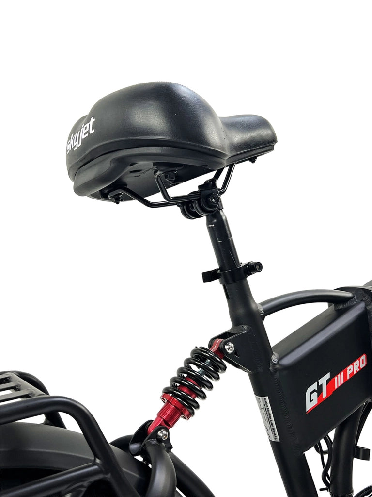 Bicicletta Elettrica GT3 PRO 250W con Freni Idraulici Display XXL e Chiave NFC Nero