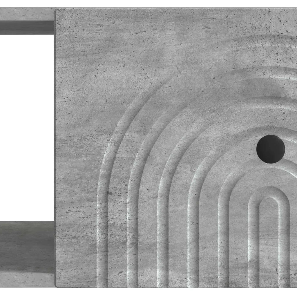 Tavolino da salotto Grigio Cemento 90 x 50 x 40 cm 894268