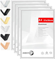 Fotolijst in Alluminio Nero - Formato A4 - Protezione e Decorazione - 1 pezzo