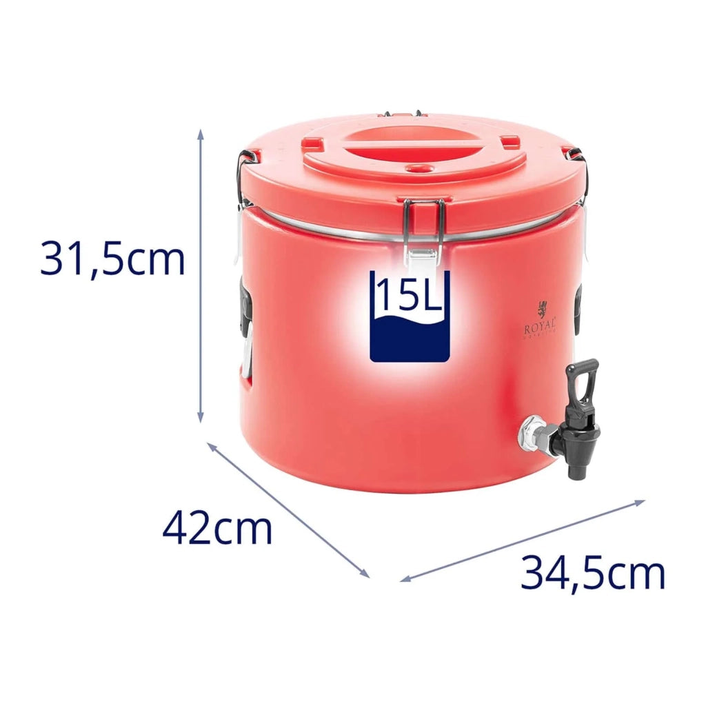 Contenitore isolato da 15 litri con rubinetto 14_0004277