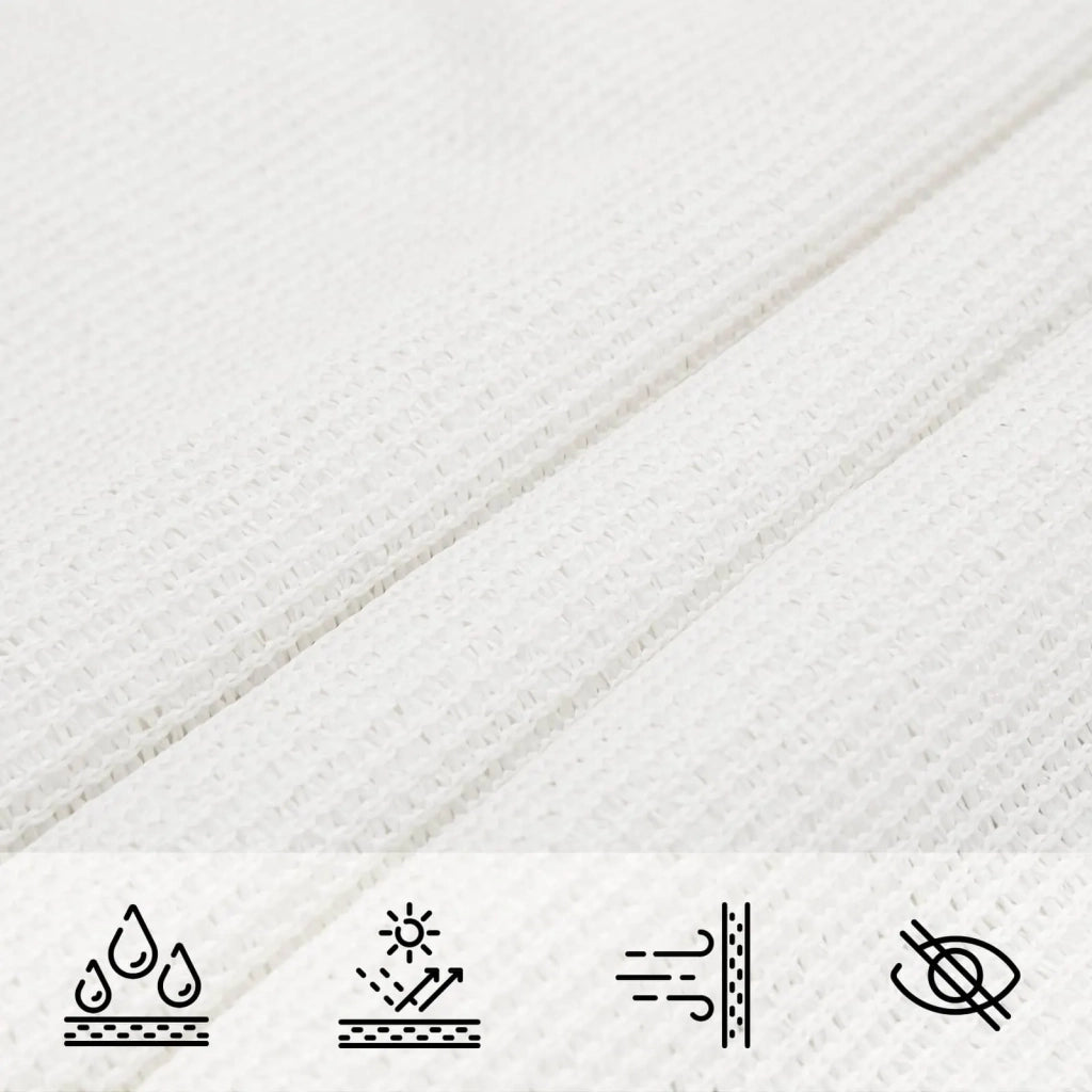 Telo Ombra Bianco 2,5 x 6 m HDPE 42032697