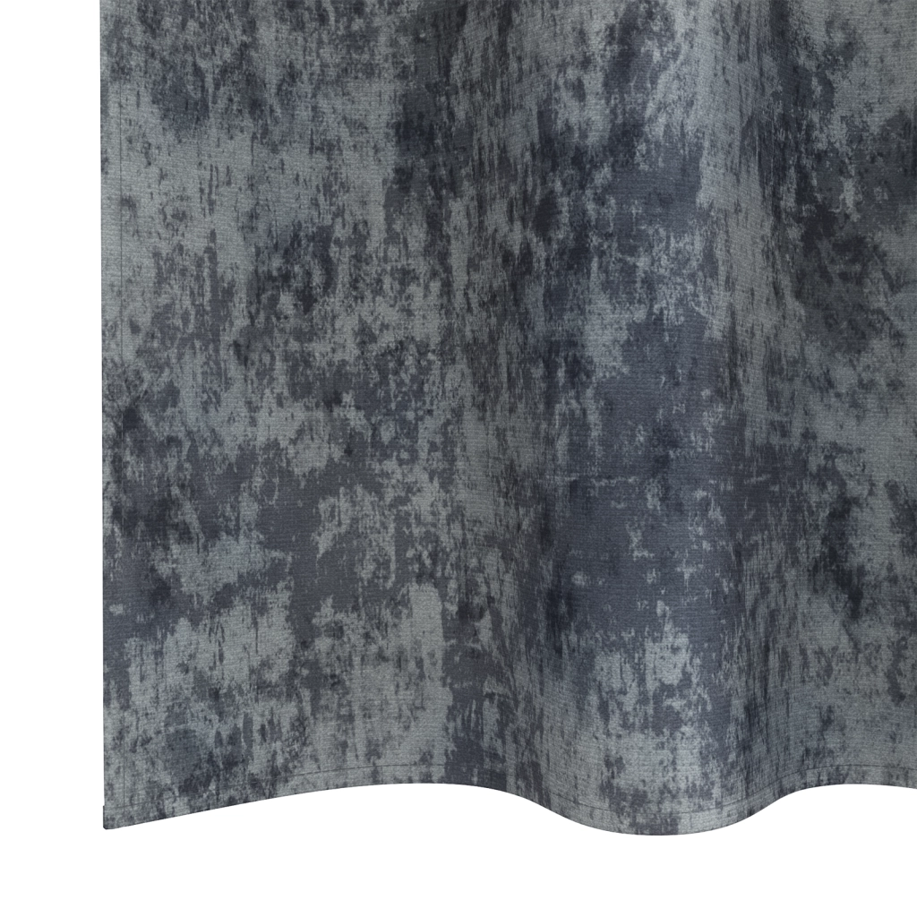 Tende in Velluto 2 pezzi con Occhielli Grigio Argento 225x140 cm