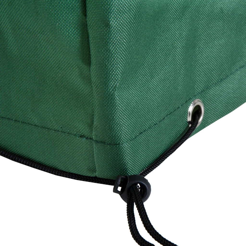 Copertura protettiva per mobili da giardino in tessuto Oxford 600D, verde, 135x135x75 cm