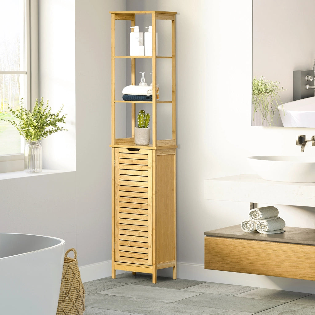 Armadio da bagno ¨C zephmum ¨C Bamb¨´, 34x30x173cm