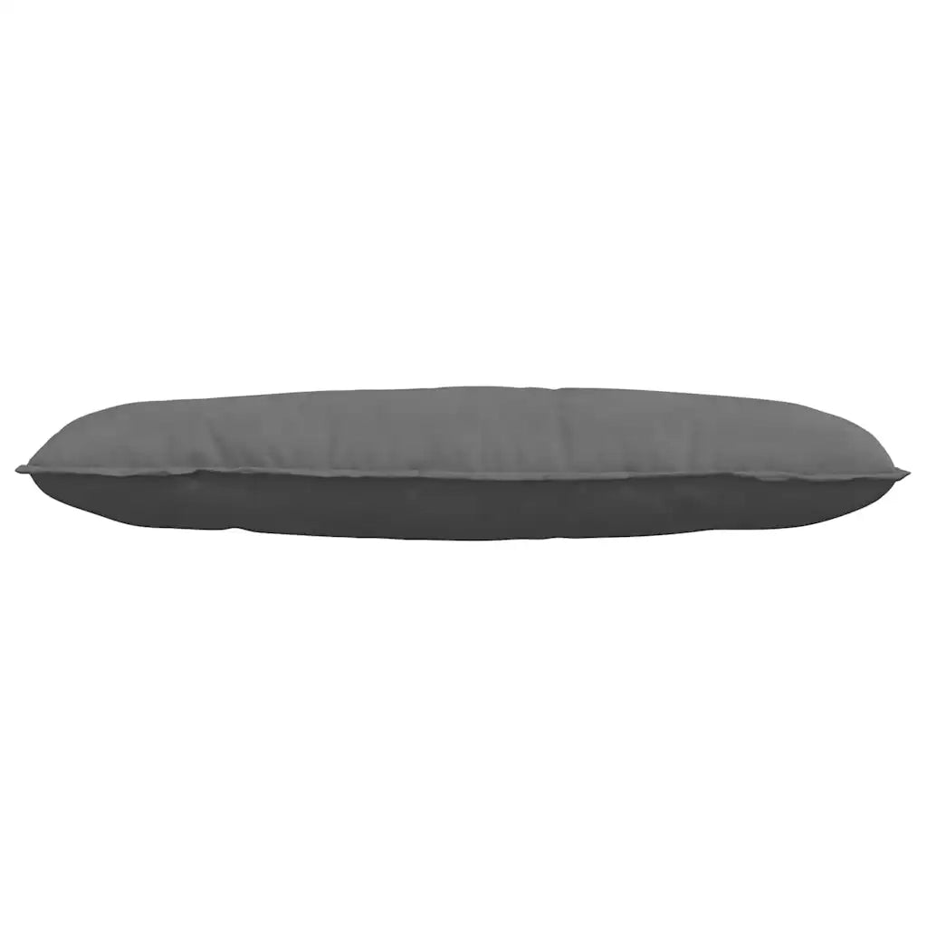 Cuscino per Schiena Grigio scuro 120 x 50 cm 42014818