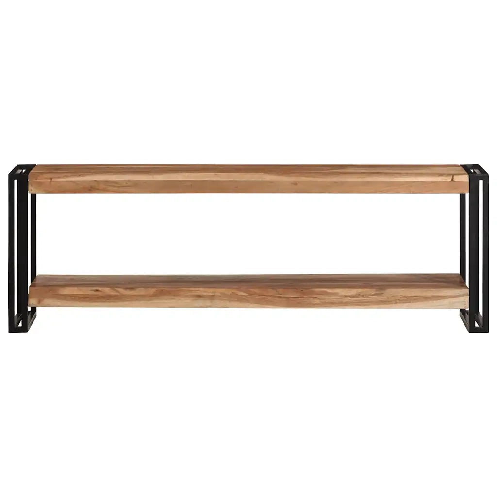 Mobile Porta TV 120x30x40 cm in Legno Massello di Acacia cod mxl 33841