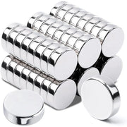 Magnetodi neodimio, 10 x 3 mm, 50 pezzi per bacheca, frigorifero e artigianato.