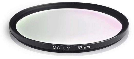 Filtro UV universale 67 mm con trattamento a più strati - adattatore a vite - alta qualità - filtro per lenti