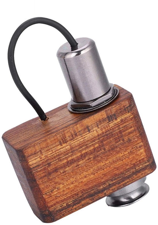Corona d'oro - Pickup - Microfono miniaturizzato - Ideale per chitarra ukulele e violino - Sandalo - Compatta e leggera - Adatta per musicisti - Accessorio per