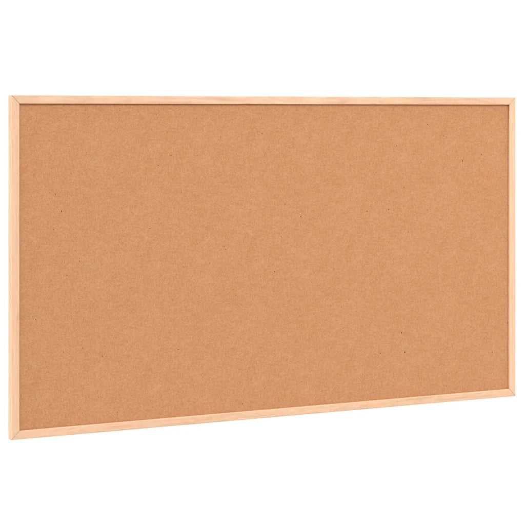 Lavagna con cornice in legno massello di pino nera 100x55 cm CFW3858413