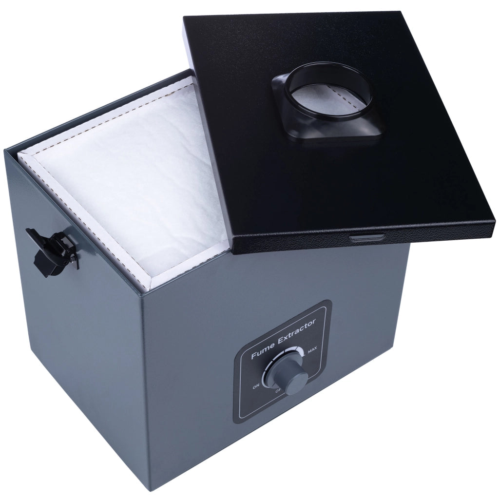 Estrattore di Fumi SR80 – Aspiratore di Fumi 80W | 160 m³/h, 99,97% Filtrazione | Tubo 0,75 m
