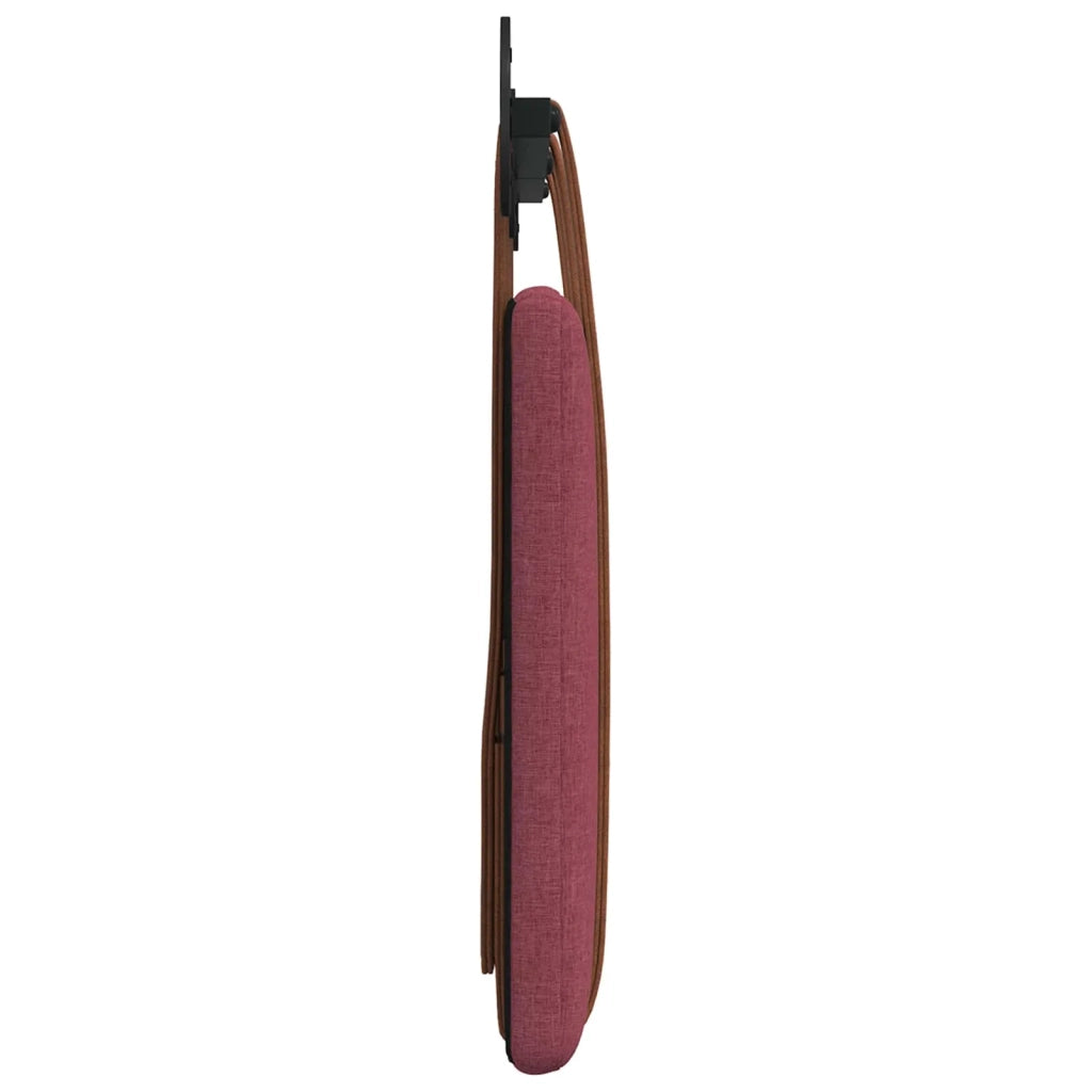 Testata appesa Tinta unita Rosso Vino 150 x 55 x 5 cm PU Antico 42031456