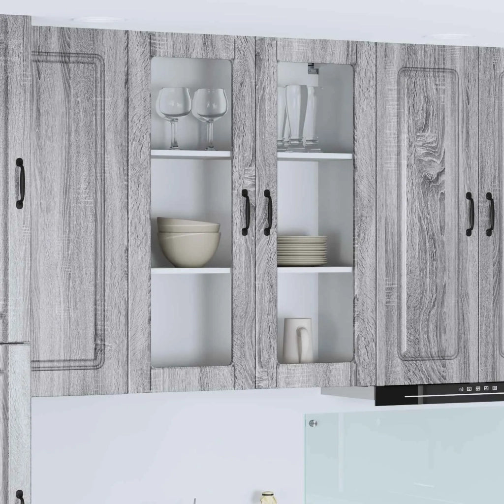 Pannello lavastoviglie Kalmar Grigio Sonoma 80 x 31 x 100 cm